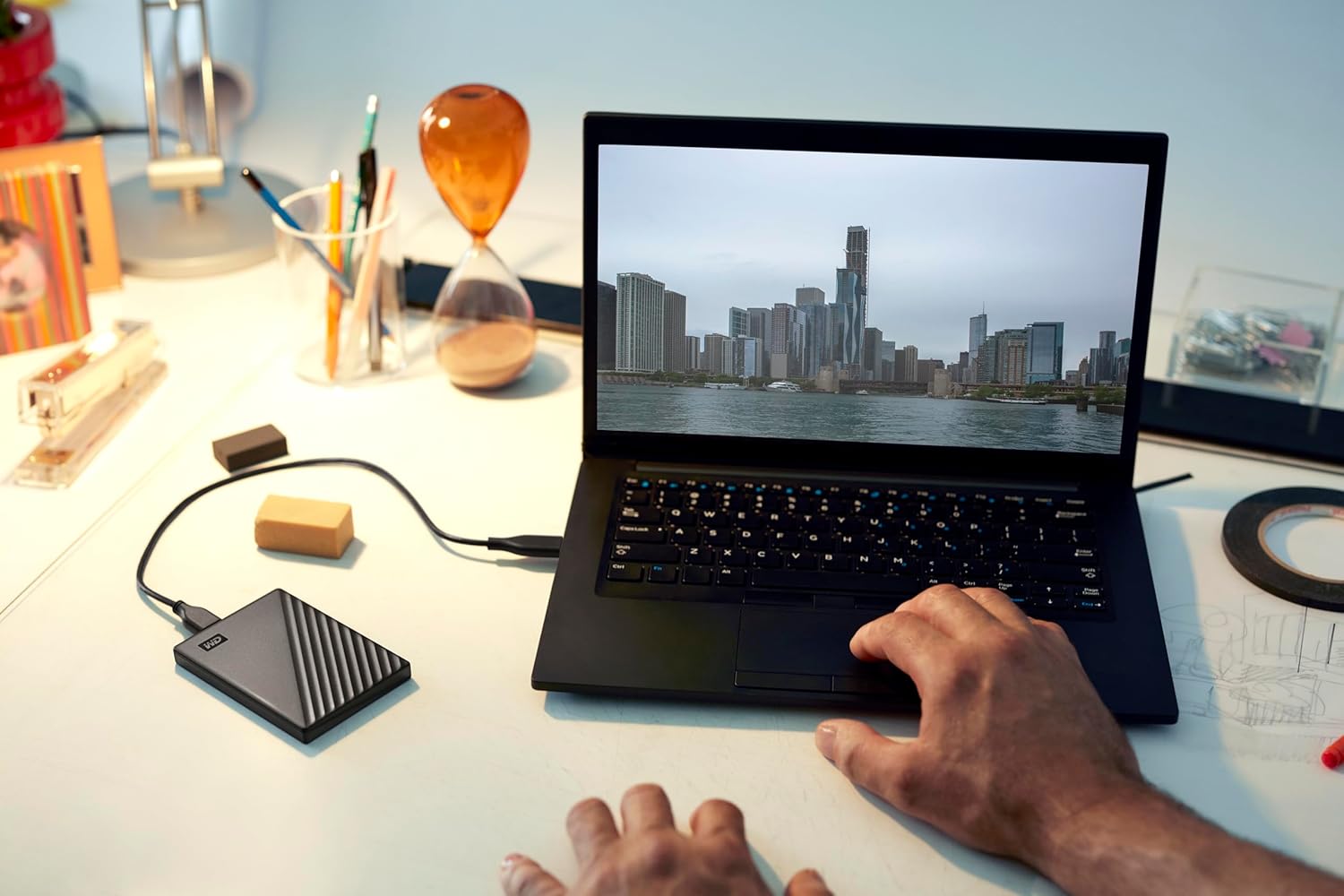 WD My Passport Portable Hard Drive - Image 3