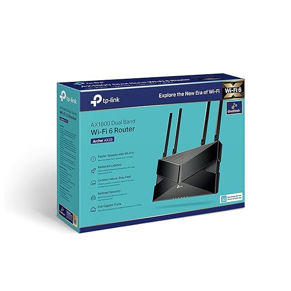 TP-Link AX1800 DUAL BAND WI-FI 6 ROUTER ( Archer AX23 ) - Image 3