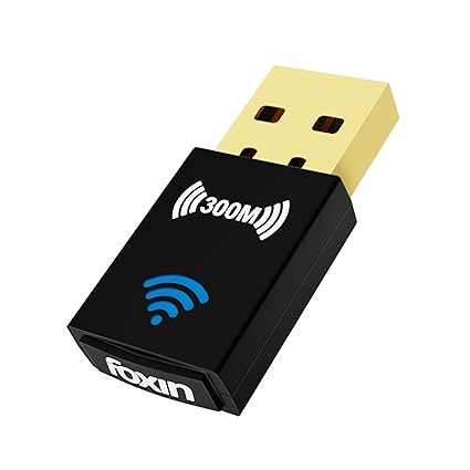 Foxin Nano 300 mbps Wireless USB Wi-Fi Adapter - USB ADAPTER WIFI by Foxin