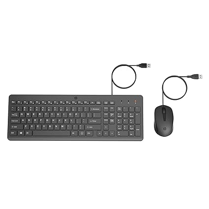 HP 150 Wired Mouse and Keyboard - keyboard by HP