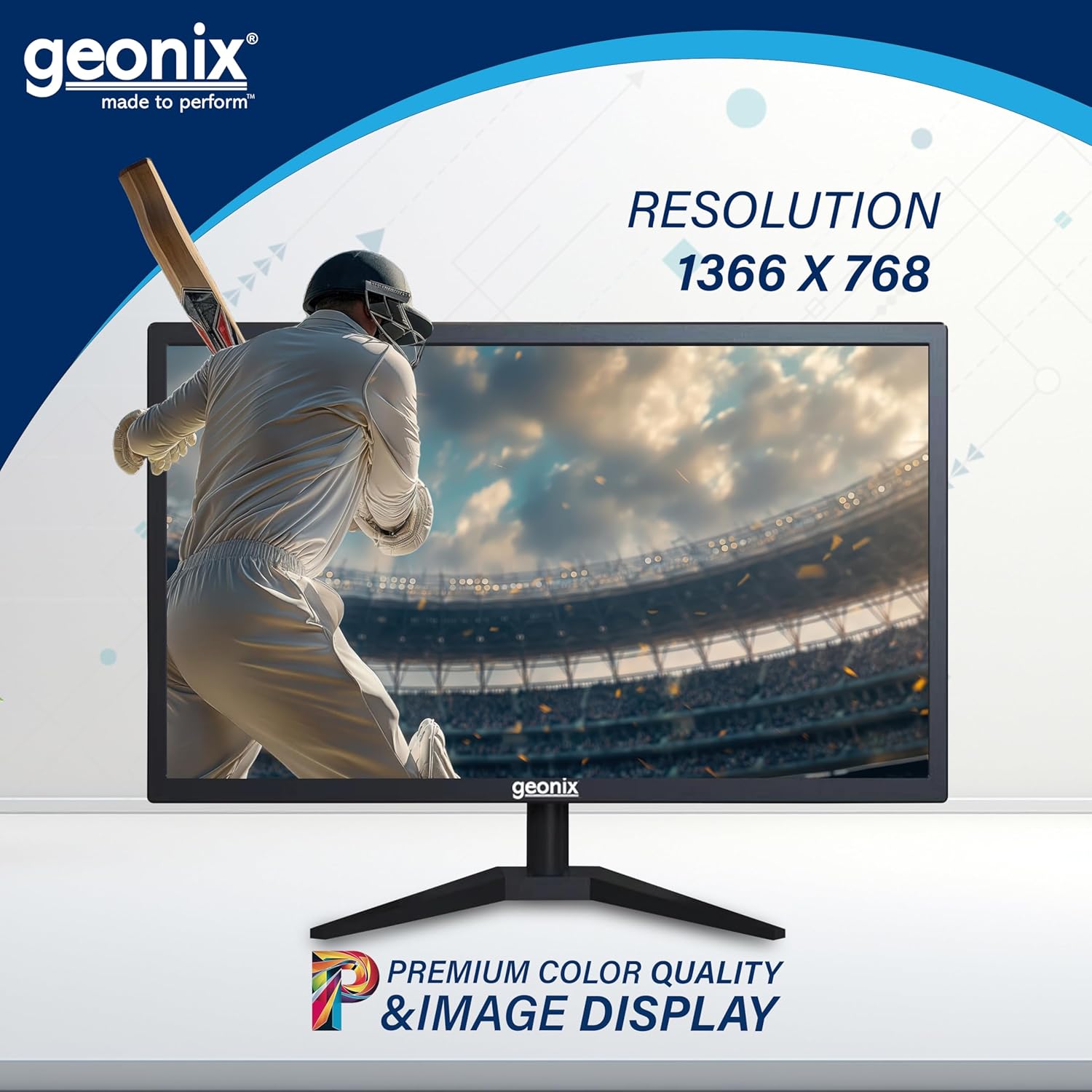 Geonix 18.5 Inch Monitor - Image 3